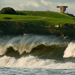 Marejada bajo el Elogio del Horizonte