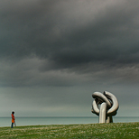 Escultura 'Solidaridad' de Pepe Noja